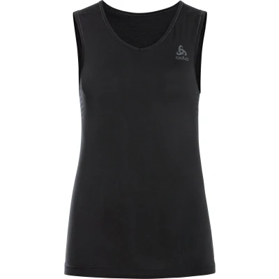 Afbeelding van ODLO V NECK Singlet Performance X Light ECO Top black, Dames, Maat: Large, Black