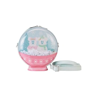 Afbeelding van Disney Loungefly Crossbody Bag Mickey &amp; Friends Winter Snowglobe