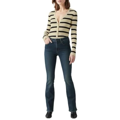 Afbeelding van Levi&#039;s 725 HIGH RISE Bootcut jeans, Dames, Maat: 28x32, Blue swell