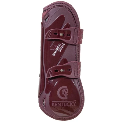Afbeelding van Kentucky Horsewear Peesbeschermers bamboo elastiek bordeaux S