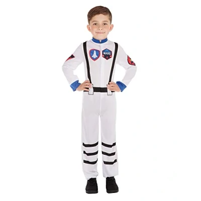Afbeelding van Bristol Novelty Astronaut kostuum voor kinderen, 8 10 jaar