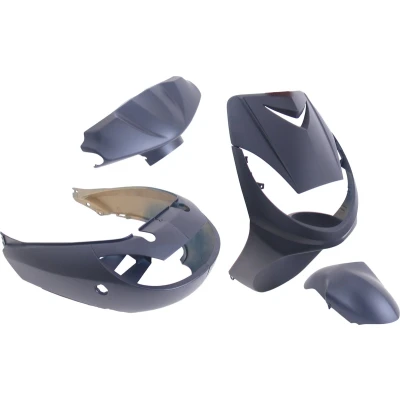 Afbeelding van Plaatset Peugeot vivacity tot bj. 2008 6 delig mat donker blauw