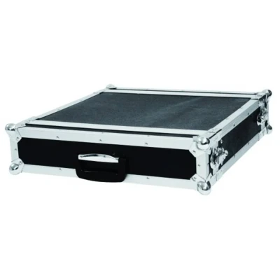 Afbeelding van Roadinger flightcase 19 inch CO DD, 2U, 40cm diep, zwart