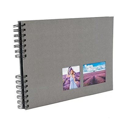 Image de Exacompta Milano Album 150 x 4x6 po (10x15 cm) gris 1