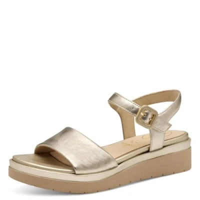 Afbeelding van Tamaris COMFORT Essentials Dames Sandalen LT GOLD Maat 42
