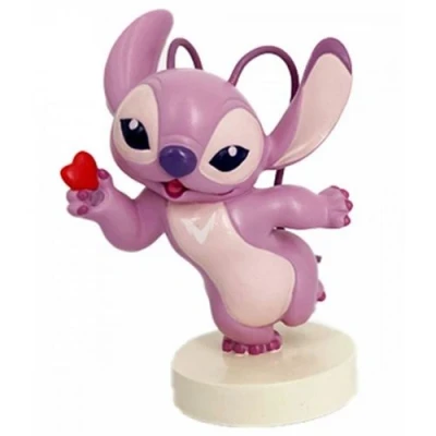 Afbeelding van Disney Stitch en Angel met Hartje Enesco Grand Jesture Studios