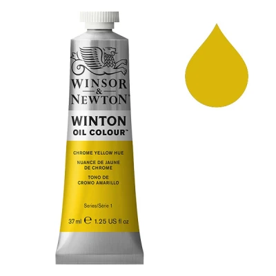 Image de Winsor &amp; Newton Winton peinture à l&#039;huile (37 ml) 149 nuance de jaune chrome