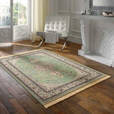 Afbeelding van Vloerkleed Klassiek Regal Victor Groen 67x210 Cm