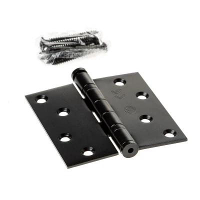 Afbeelding van Scharnier Intersteel 89 x mm (Kogellager, DIN links/rechts, Tot 70 kg, Zwart)