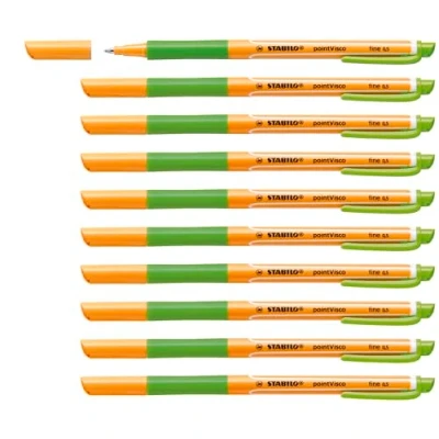 Image de STABILO stylo roller à encre gel pointVisco, largeur de 0,5, vert pâle