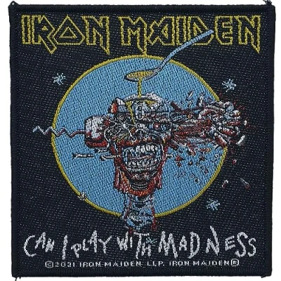 Afbeelding van Iron Maiden Patch Can I Play With Madness Multicolours