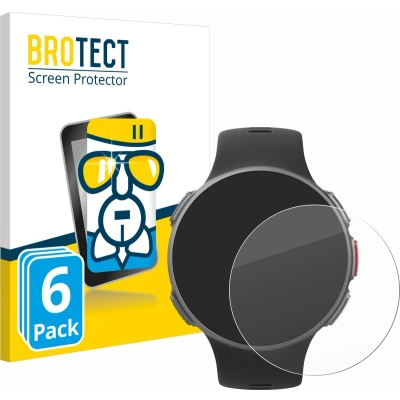 Afbeelding van BROTECT Screenprotector voor Polar Vantage V / Titan Folie Beschermfolie Beschermglas transparant (6 Stuks)