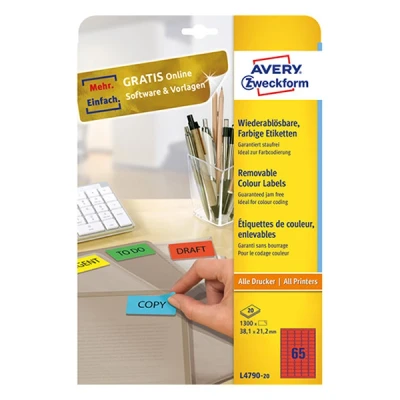 Image de Avery étiquettes 1300 étiquette(s)