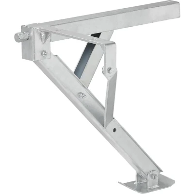 Afbeelding van Pro Plus Caravanhoeksteun met Kantelbare Voet Compact Draagvermogen 800 kilo Rechtsvoor en Linksachter