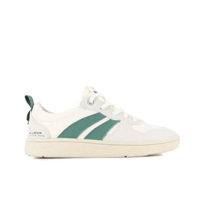 Afbeelding van Palladium CUP Flame Unisex Sneakers laag, Maat: 46, Cream foliage green Leer en textiel