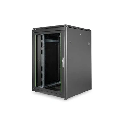Afbeelding van Digitus DN 19 22U 8/8 B 1 19inch patchkast (b x h d) 800 1164 mm 22 HE Zwart (RAL 9005)