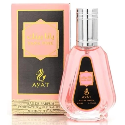 Image de AYAT PERFUMES Eau de Parfum Arabe en Spray 50 ml Pour Femme Senteur Orientale Fabriqué à Dubai Yara