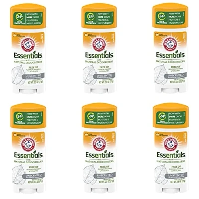 Afbeelding van Essentials G Unscented Deodorant Arm en Hamer 2,5 oz (6 Pack)