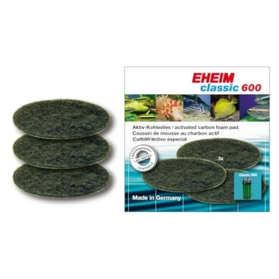 Afbeelding van Eheim Koolfilterschijf Voor Classic 600 3 Stuks