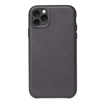 Afbeelding van Decoded Leren case iPhone 11 Pro zwart DEC410880