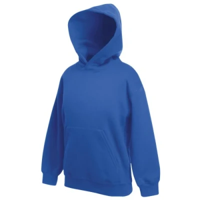 Afbeelding van Fruit of the Loom, klassieke sweater met capuchon voor kinderen, uniseks, Blauw