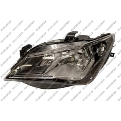 Afbeelding van PRASCO ST0364934 Koplampen Links H7/H7 Met regelmotor voor LWR SEAT: Ibiza 4, 4 Sportcoupe