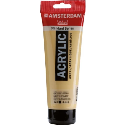 Afbeelding van Standard tube 120 ml Napelsgeel donker dekkende acrylverf