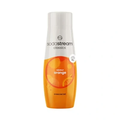 Image de Concentré Sodastream Saveur Orange 440 ml Blanc et