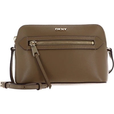 Afbeelding van DKNY Bryant Schoudertas, Dames, Maat: One Size, Shitake