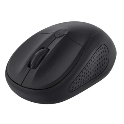 Image de Trust Primo Souris droitiers et gauchers optique 4 boutons sans fil 2.4 GHz récepteur USB noir mat