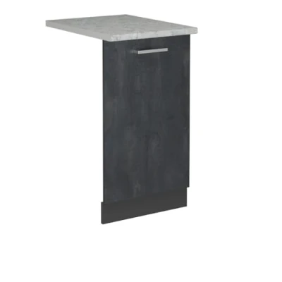 Afbeelding van Vicco R Line 45 cm , WB Marmer Zwart beton