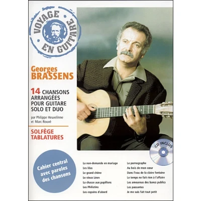 Image de Voyage en guitare, Georges Brassens