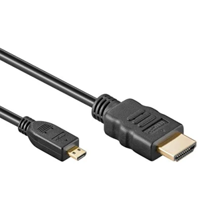 Afbeelding van PremiumCord HDMI A kabel Micro D, 1m