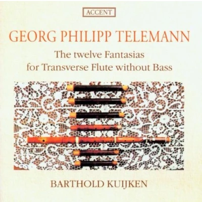Afbeelding van Telemann: The 12 Fantasias for Flute