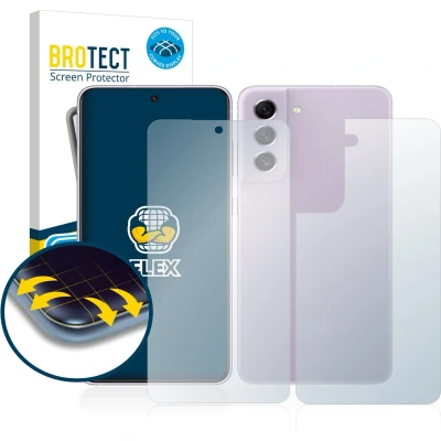 Afbeelding van BROTECT Screenprotector voor Samsung Galaxy S21 FE 5G (Voor+Achter) Folie Beschermfolie transparant volledig dekking (2 Stuks)