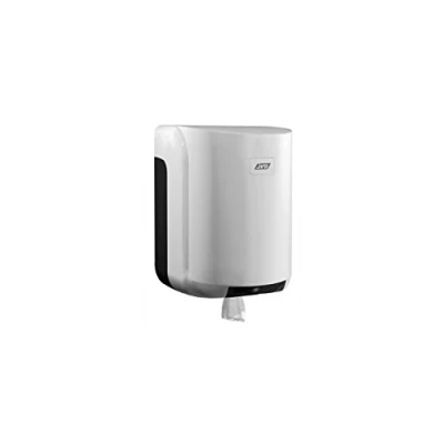 Afbeelding van JVD Jumbo dispenser centrale haspel Maxi ABS wit model Cleanline 899605