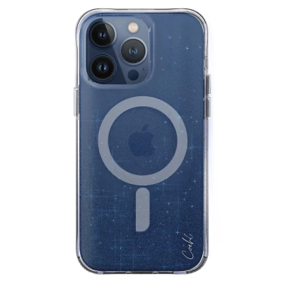 Afbeelding van UNIQ Coehl Lumino Back Cover hoesje met MagSafe voor Apple iPhone 15 Pro Blauw