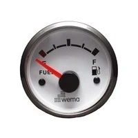 Afbeelding van Wema Silver Serie Brandstof Tankmeter wit