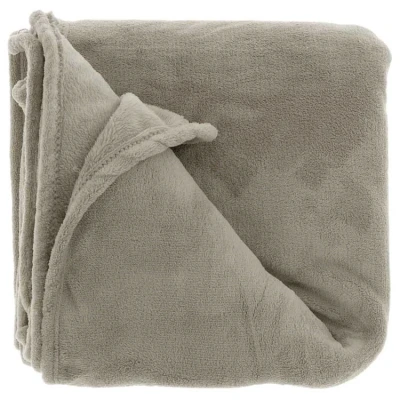 Afbeelding van Unique Living Plaid Claudi 130x160cm Chateau Grey
