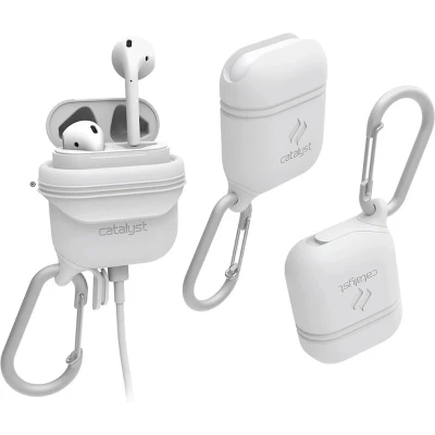 Afbeelding van Catalyst Waterproof &amp; Drop Proof Case AirPods (1st and 2nd Generation) White CATAPLAPDWHT