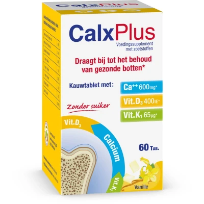 Afbeelding van Calxplus Vanille Tabl 60