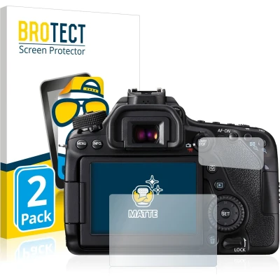 Afbeelding van BROTECT Screenprotector voor Canon EOS 80D Folie Beschermfolie matte (2 Stuks)