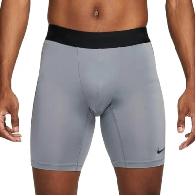 Afbeelding van Nike Performance Short Legging, Heren, Maat: Medium, Smoke grey/(black)