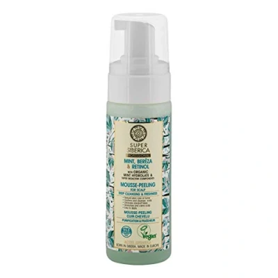 Afbeelding van Natura Siberica Super Mousse Peeling Voor Vet Haar 170 ml