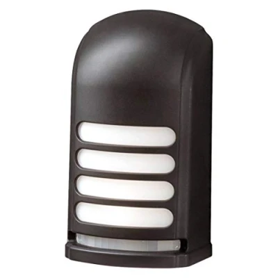 Afbeelding van Konstsmide Prato Wandlamp Buiten Bewegingssensor 2 lichts LED 4500K IP54 Zwart