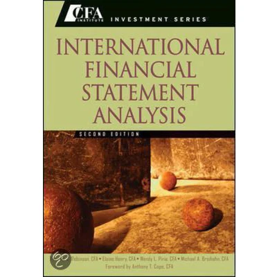 Afbeelding van International Financial Statement Analysis