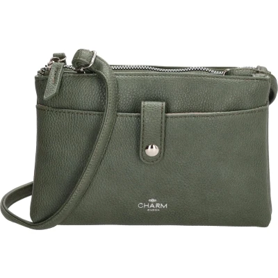 Afbeelding van Charm London Stratford Crossbody darkgreen Damestas