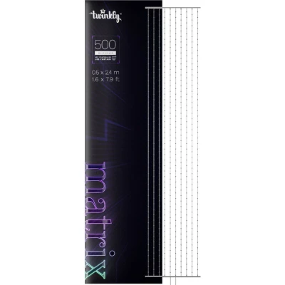 Afbeelding van Twinkly Matrix RGB 500 lamps (0,5x2,4m) Transparant