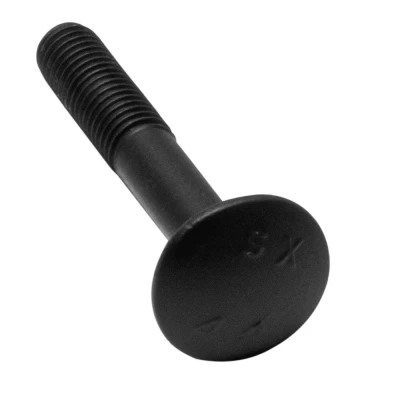 Afbeelding van Blackline slotbout DIN603 M8x 70 zwart gecoat 25 stuks