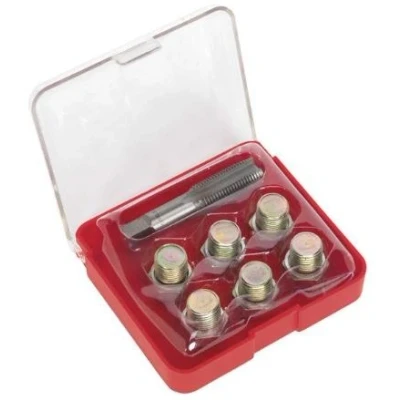 Afbeelding van SEALEY VS615 Reparatieset, schroefdraad van olieaftapschroef 7 1.5 M15 Kunststof koffer